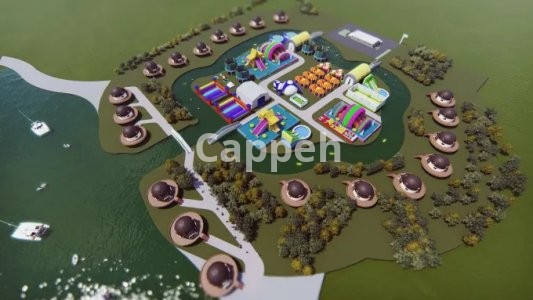 I will 3d site plan presentation by google map
