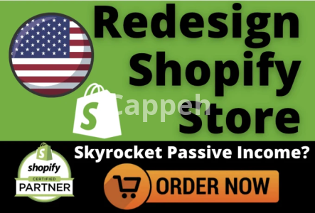 I will skyrocket your revenue by designing or revamping shopify store