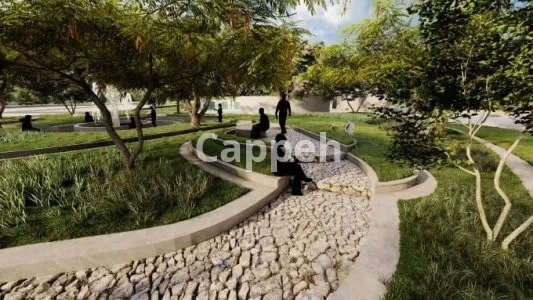 I will design your landscape or outdoor environment, 3d modeling