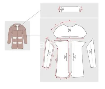 I will make clothing sewing pattern and grading