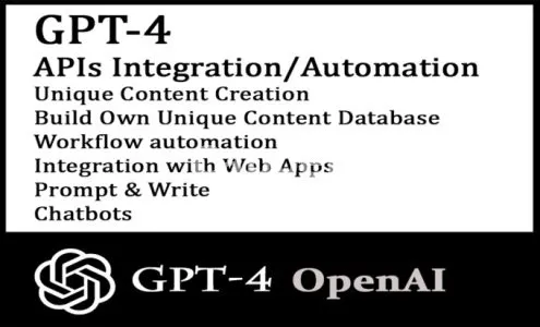 I will integrate gpt4 modal API 8k context size via chatgpt openai