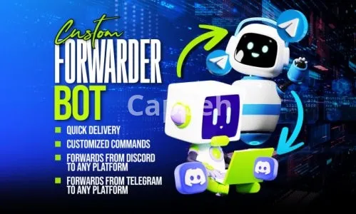 I will create a bot that forwards messages from discord to telegram or any platform