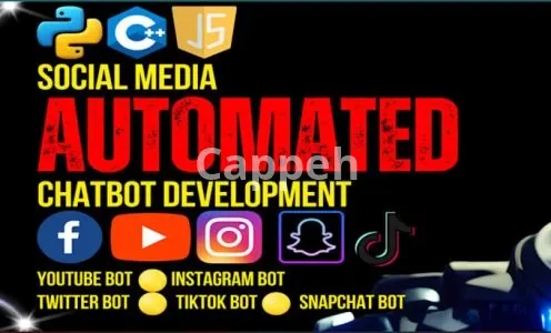 I will develop automated youtube api bot tiktok bot instagram api bot using python