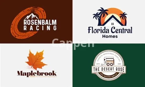 I will do 3d unique minimalist business logo design