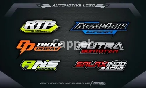 I will create amazing logo racing, automotive with 3d style