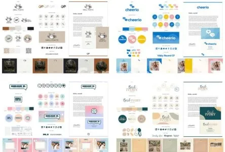 I will design a logo , social media kit and branding