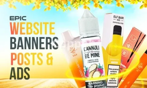 I will design epic banners posts for shopify wordpress website