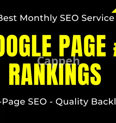 I will provide monthly SEO service for 1st page google rankings