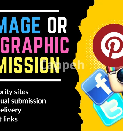 I will do image or infographic submission manually on 90 high quality sites