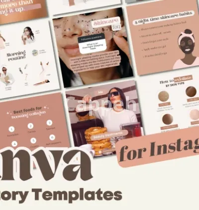I will design your instagram canva templates