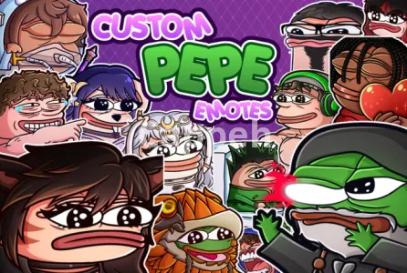 I will create custom pepe the frog emotes for twitch