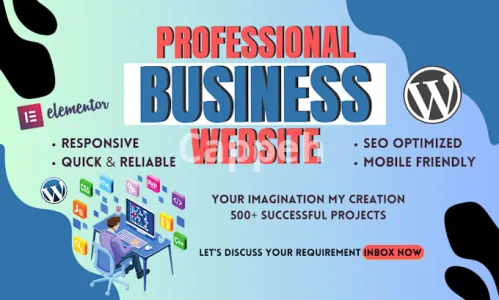 I will design and develop clean and modern business website