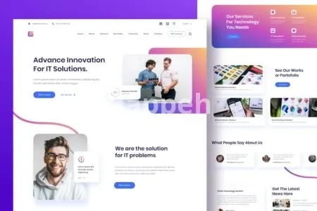 I will do modern eye catching landing page UI UX design