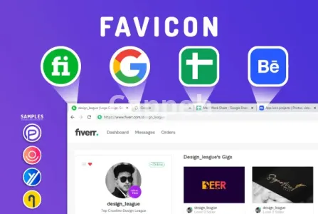 I will design unique creative app icon or favicon