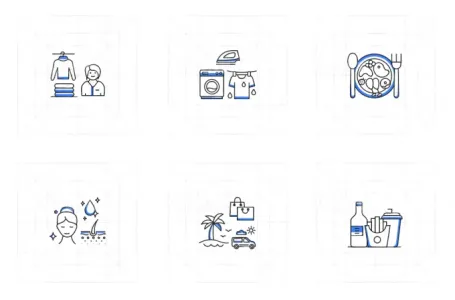 I will design icon set bundle with svg,lottie,gif animation