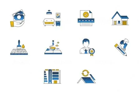 I will do trendy icon design