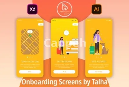 I will design onboarding and splash screens for your mobile app