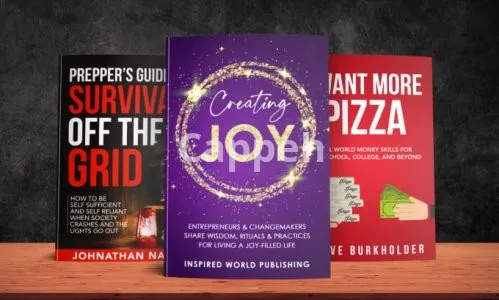 I will design a bold book cover that sells