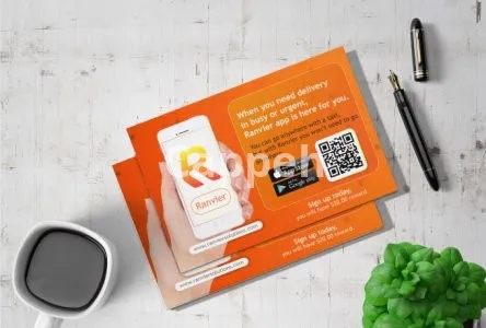 I will create a promotional eddm postcard, poster, flyer design