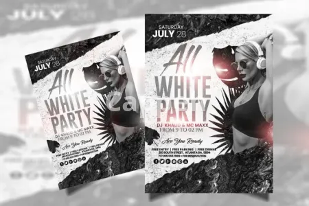 I will do pro party flyer,birthday, event, club flyer design