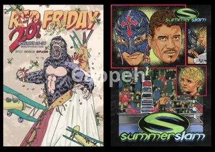 I will make vintage style illustrations posters for you