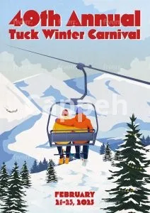 I will make art deco, vintage, retro, or vector art poster