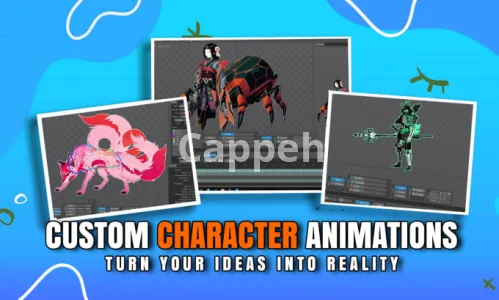 I will make 2d custom games including art and design from your idea