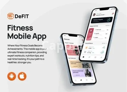 I will develop fitness app gym app health and fitness app fitness website gym website