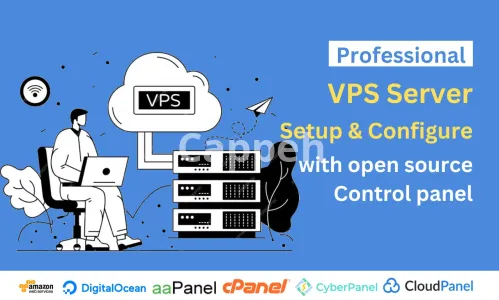 I will setup vps server with free control panel ci cd AWS