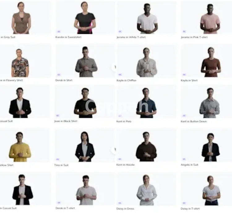 I will create ai spokesperson video in arabic english or any language