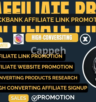 I will do clickbank referral link promotion affiliate marketing affiliate link sign up
