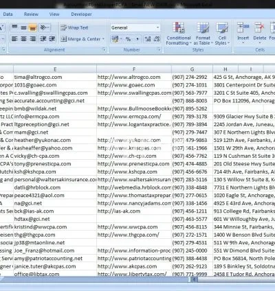 I will scrape yellow pages to get email leads