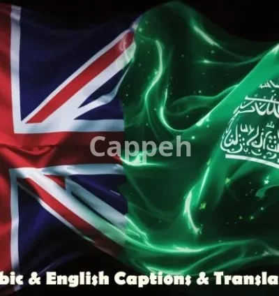 I will do srt subtitles, captions, transcription in english and arabic