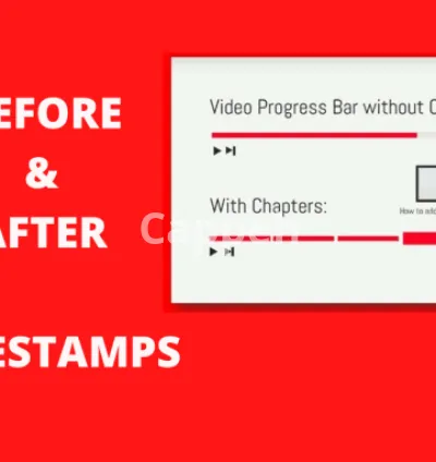 I will create youtube timestamps, seo friendly video chapters names