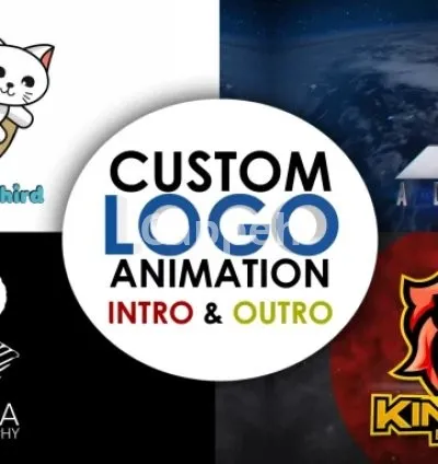 I will create custom logo animation, intro and outro for youtube