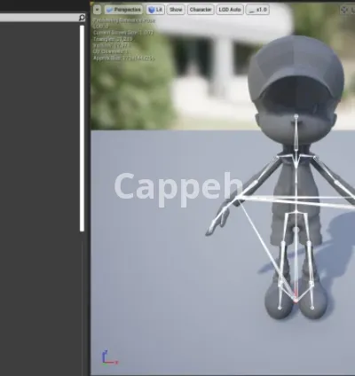 I will rig your character to epic unreal ue4 and ue5 mannequin skeleton