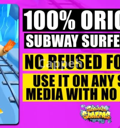 I will record subway surfer gameplay for your youtube tiktok