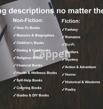 I will craft a captivating and compelling book description