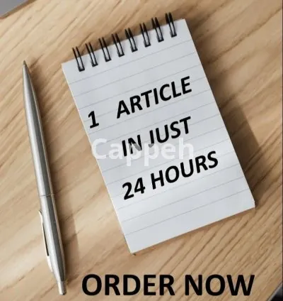 I will write a blog or article on whatever topic you want