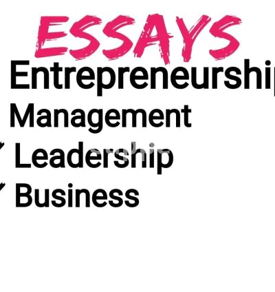 I will do entrepreneurship, leadership, management theory essays