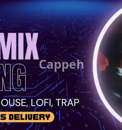 I will professionally remix your song into edm, lofi, trap or any type of music