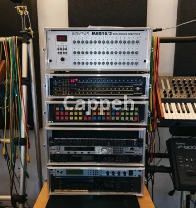 I will run your midi track through analog synthesizer