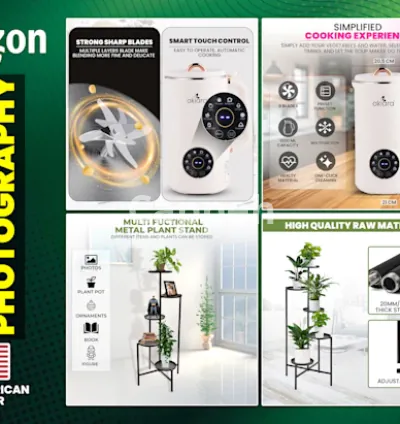 I will do amazon product photography and image editing