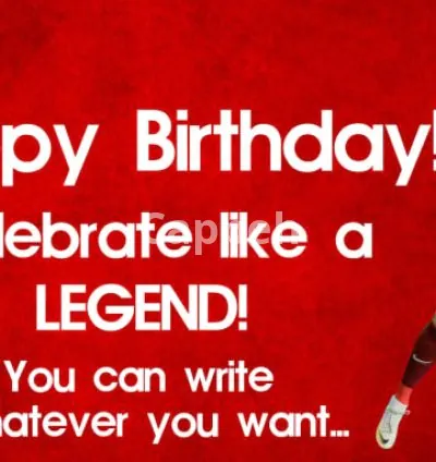 I will make a happy birthday greeting video from cristiano ronaldo